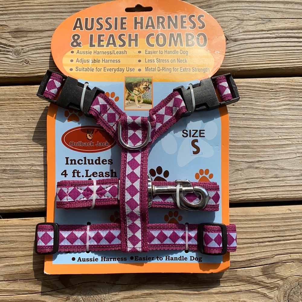 Dog Harness & Leash Set